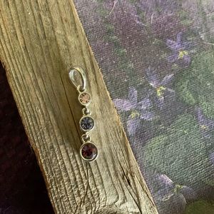 Purple sparky pendant